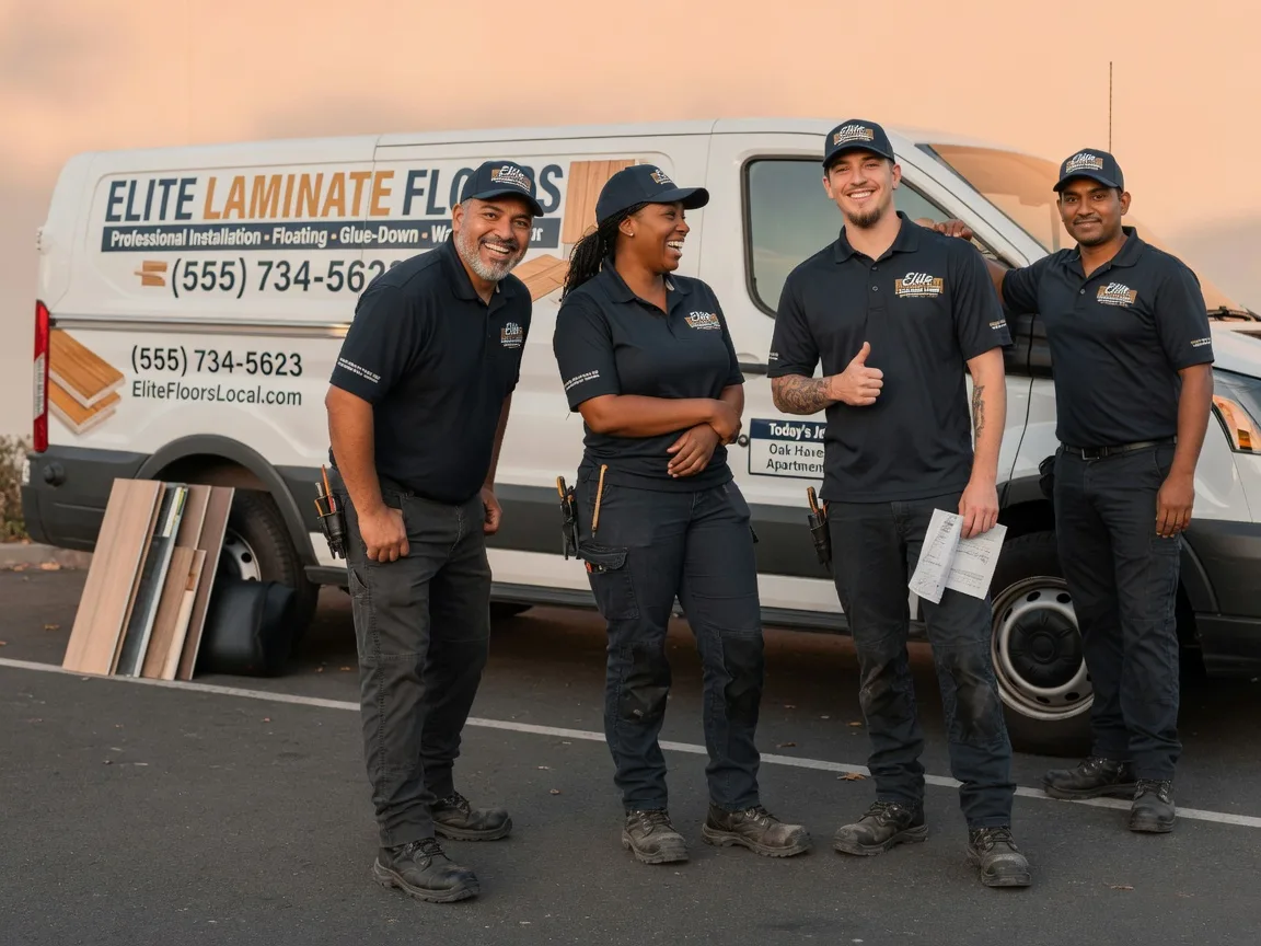 Laminate flooring installation company in Hiddenite, NC